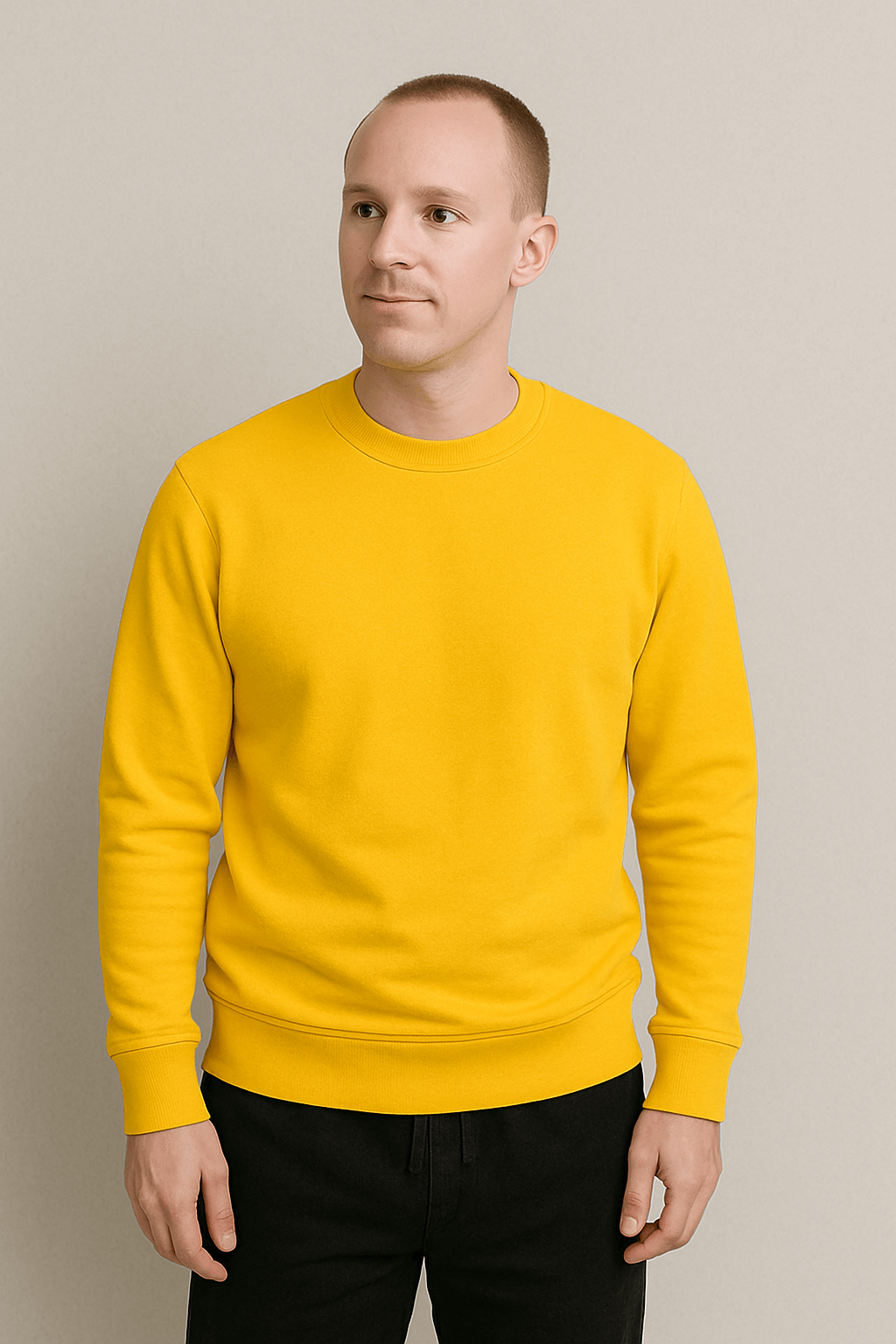 Cвитшот без - начес | Унисекс | 330 грм² | 100% хлопок