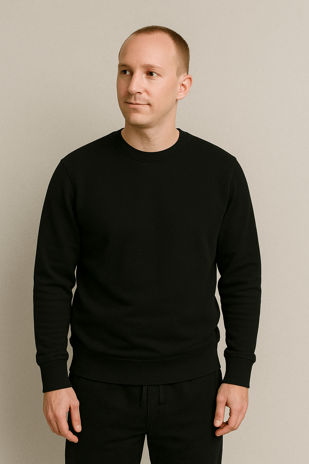 Cвитшот без - начес | Унисекс | 330 грм² | 100% хлопок